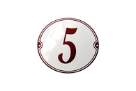 PALSGAARD HUSNUMMER EMALJSKYLT